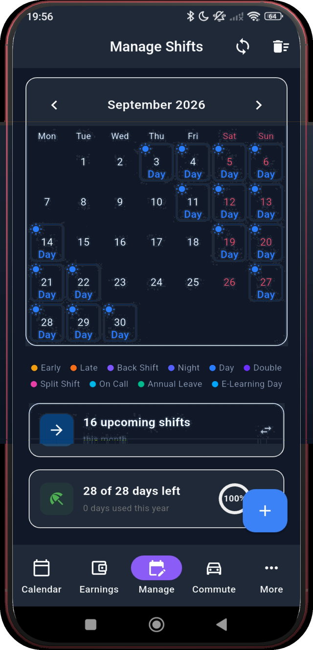 Screen 17: Check September