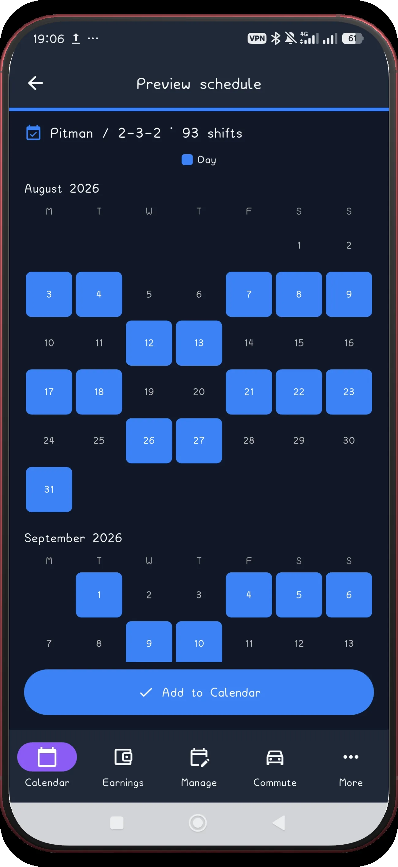 Pitman screen 9