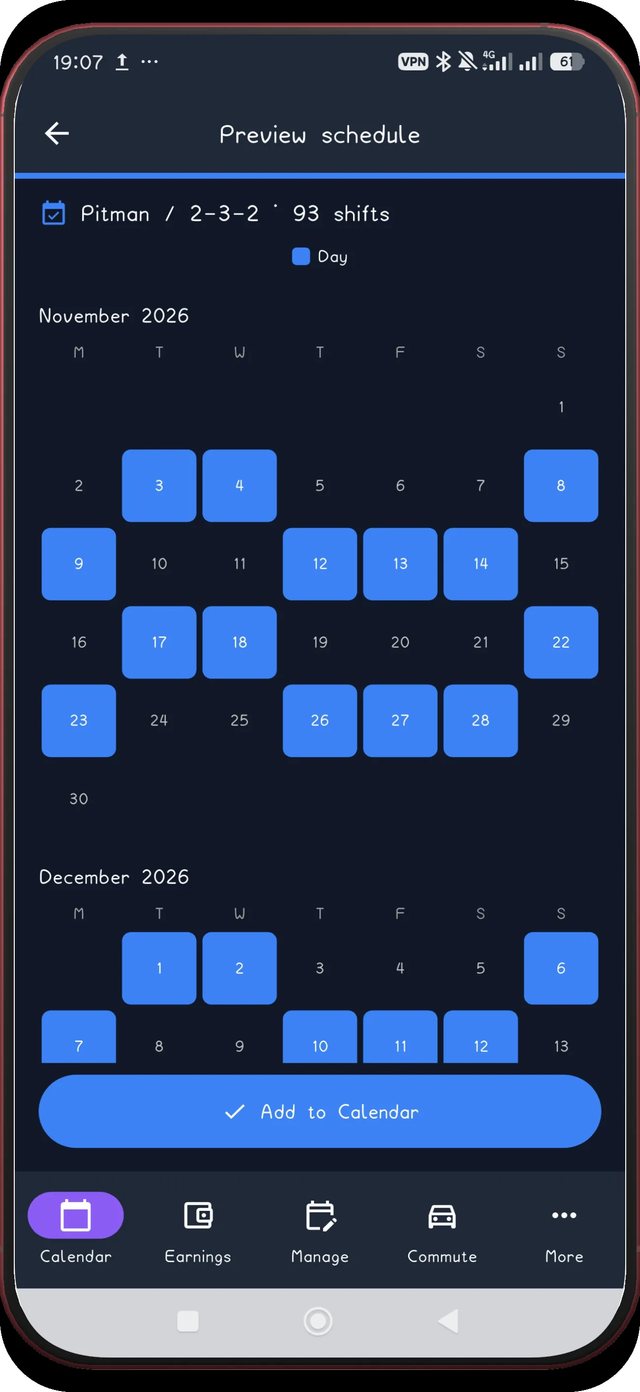 Pitman screen 12